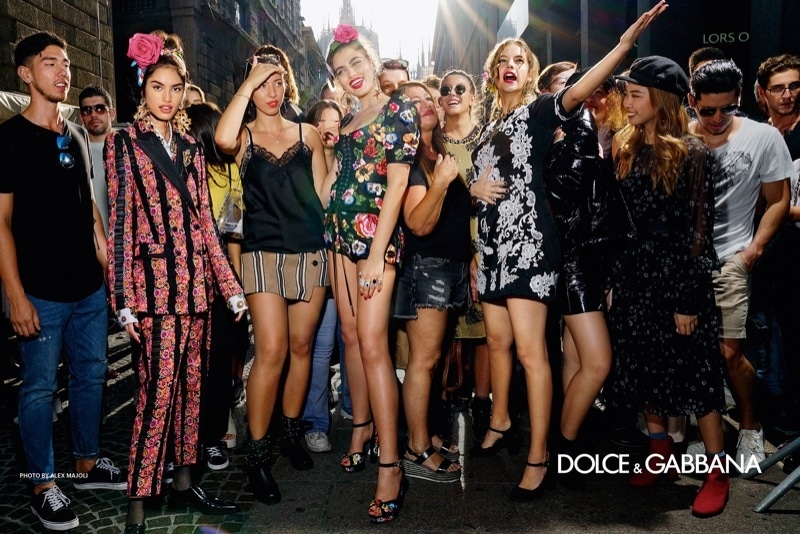 DOLCE GABBANA Primavera 2019, por Bruce Gilden, Alex Mojali, Alessadro y Luca Morelli