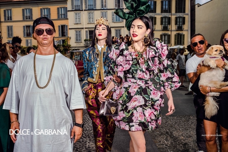 DOLCE GABBANA Primavera 2019, por Bruce Gilden, Alex Mojali, Alessadro y Luca Morelli