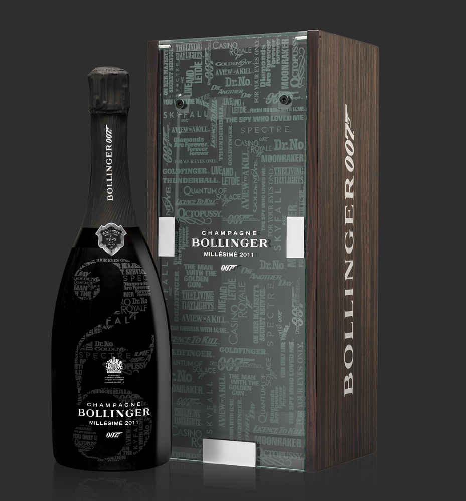 Champagne Bollinger Celebra El 40 Aniversario Con James Bond