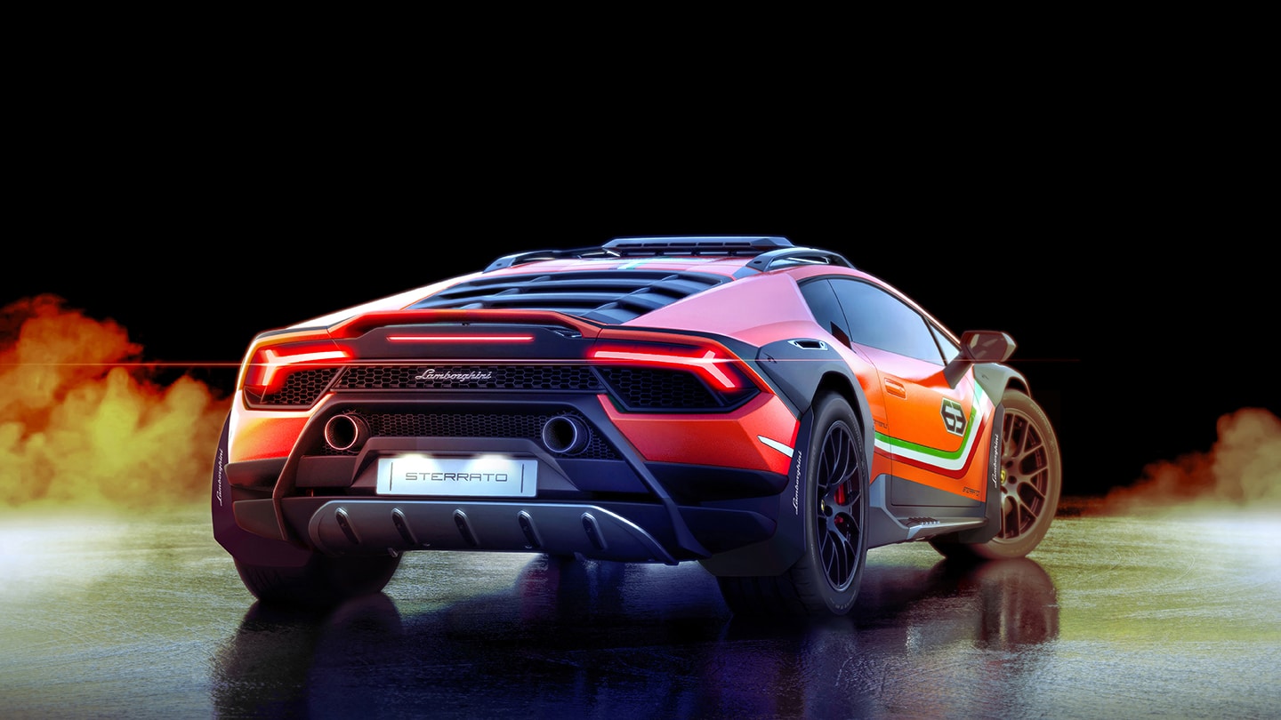 Automobili Lamborghini conquista un nuevo territorio con el concepto Huracán Sterrato