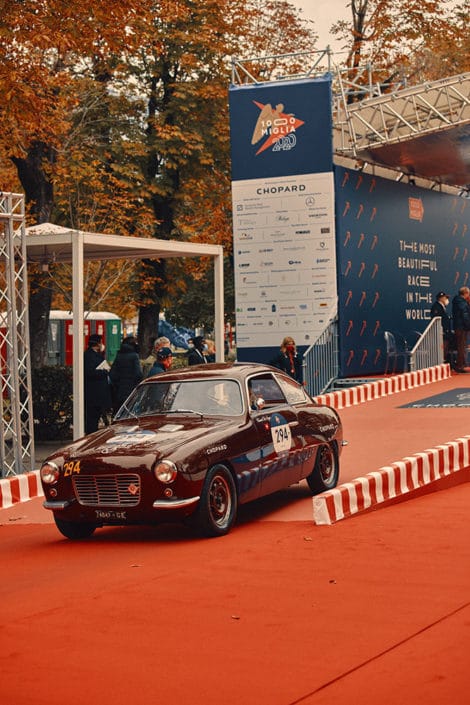 Un toque de Dolce Vita en la línea de salida de la ‘1000 Miglia’ 2020