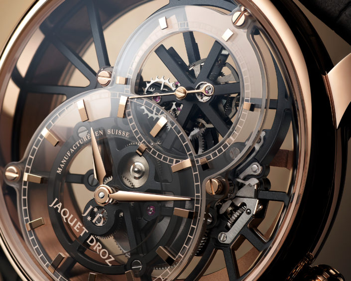 GRANDE SECONDE SKELET-ONE TOURBILLON: JAQUET DROZ, ARCHITECT OF LIGHT