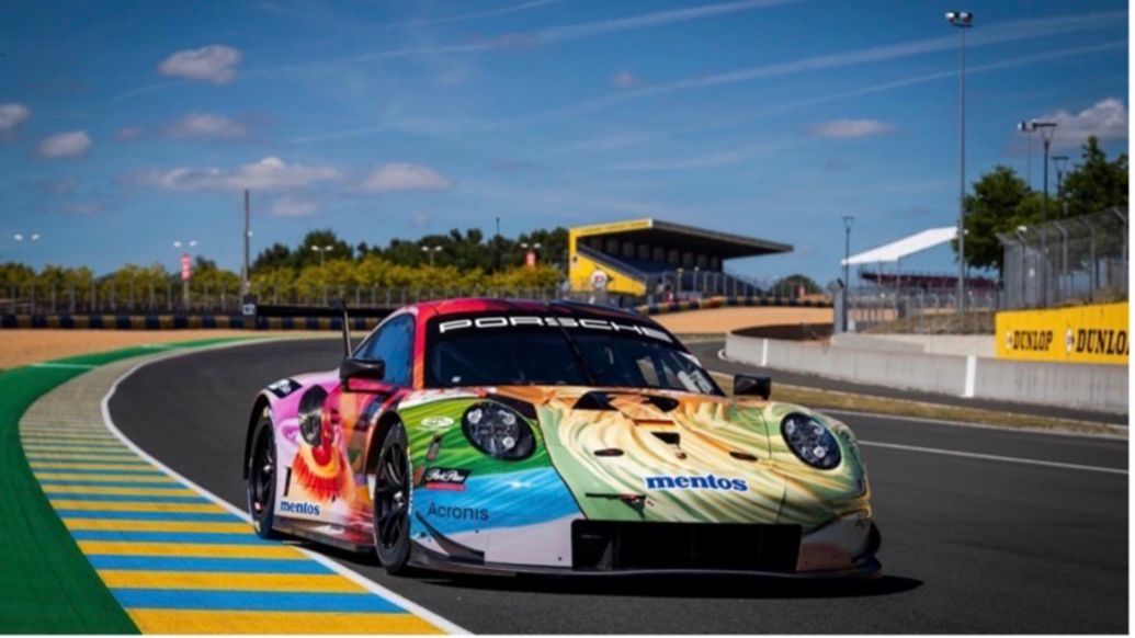 911 RSR Le Mans por Richard Phillips