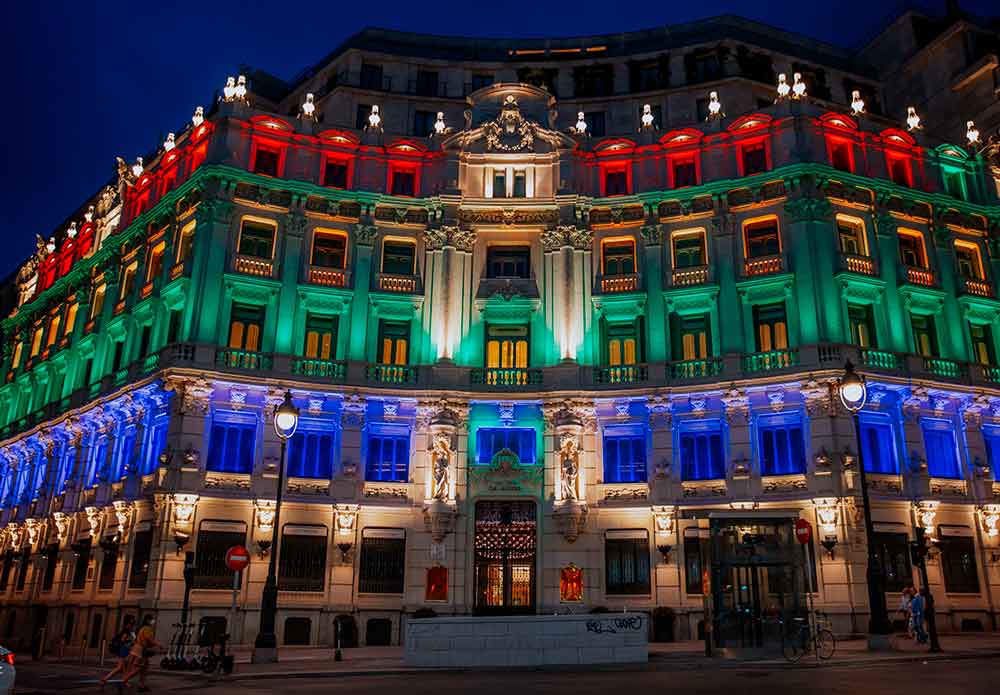 Día Internacional del Orgullo LGBT, Galería Canalejas iluminará su icónica entrada de Plaza de Canalejas 