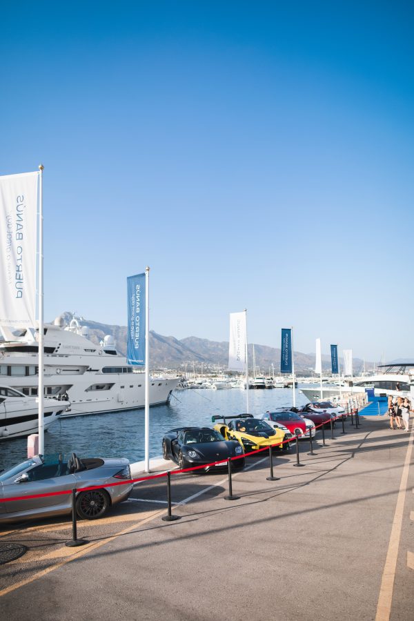 Puerto Banús acoge una exhibición única de superdeportivos con valor de más de €100m del afamado Costa del Sol Concours d’Elegance