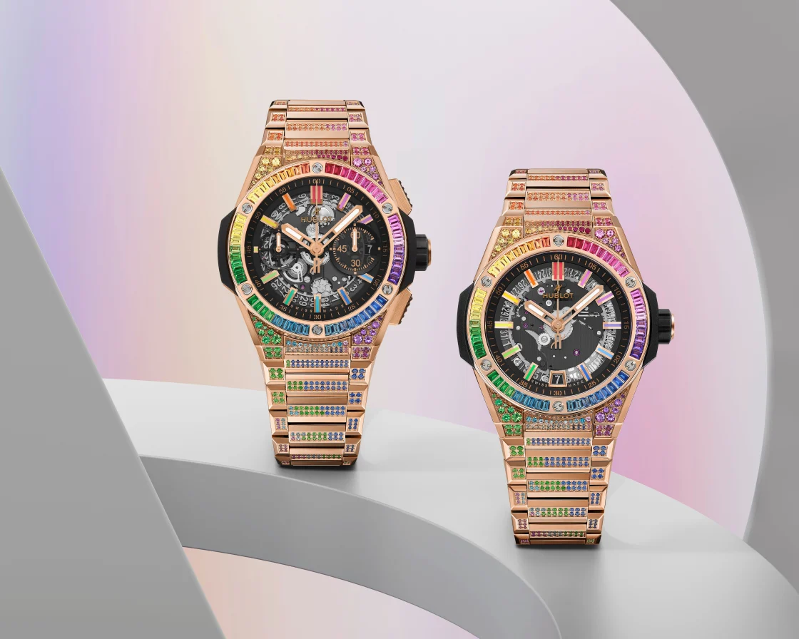 BIG BANG UNICO INTEGRATED RAINBOW & BIG BANG UNICO TIME ONLY RAINBOW