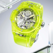 BIG BANG TOURBILLON AUTOMATIC SAXEM YELLOW NEON