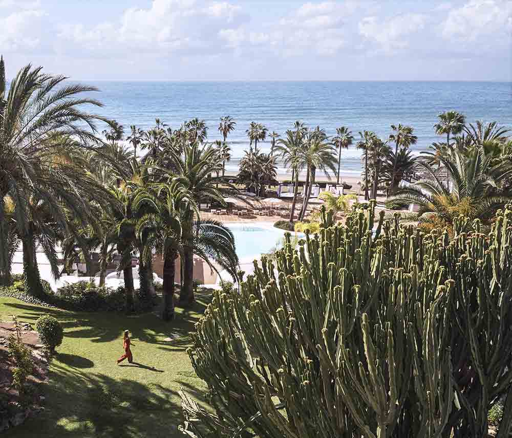 Hotel Don Carlos Resort está situado frente a la playa de Elviria (Marbella). Se trata de un hotel 5 estrellas