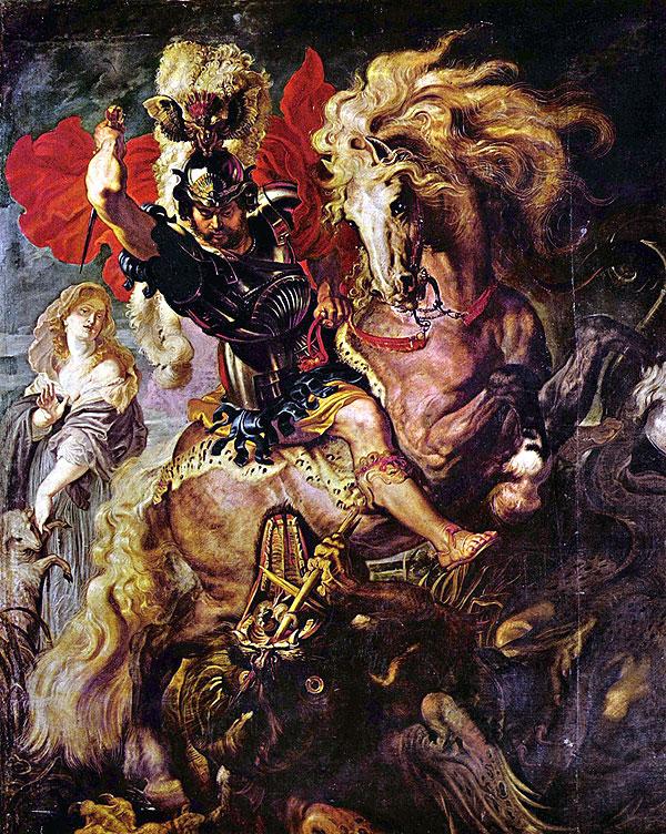 San Jorge y el dragón es una pintura de Peter Paul Rubens, realizada hacia el 1620, basada en el tema o la leyenda del mismo nombre. Es conserva al Museu del Prado de Madrid.